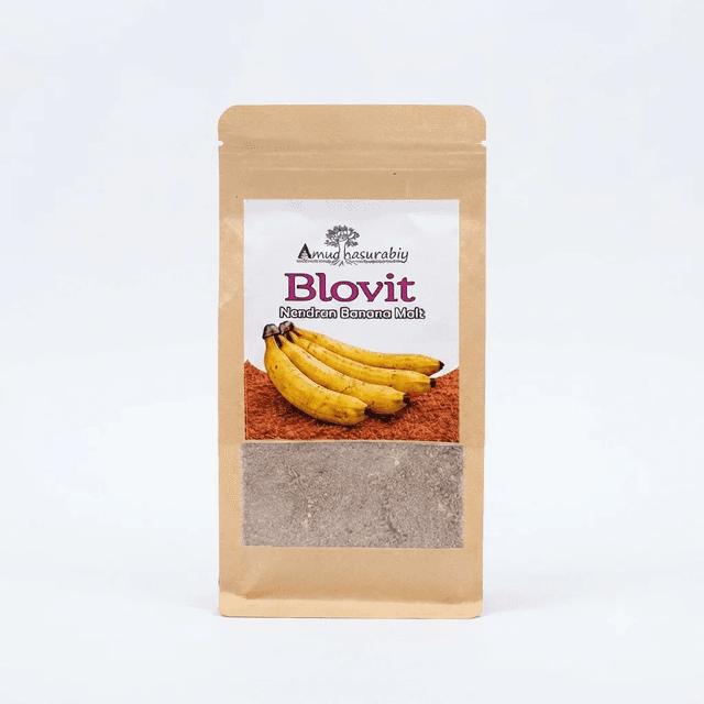 Blovit Blovit Nendran Banana Malt packaging - Amudhasurabiy Organics